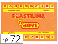 Plastilina Jovi 72 Naranja -Unidad -Tamaño Grande