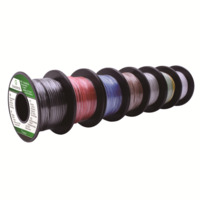 PVC-Litze Sortiment, 1,5 mm², schwarz/weiß/rot/blau/braun/grau/grün-gelb, Außen-