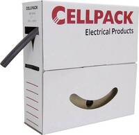 CellPack 144445 Zsugorcső ragasztó nélkül Barna 9.50 mm 4.80 mm Zsugorodási arány:2:1 10 m
