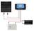 Solar-Set 200 W Napelemes berendezés 200 Wp Akkuval, Csatlakozókábellel, Töltésszabályozóval, Inverterrel
