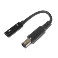 Conversion Cable for Dell Convert USB-C to 7.4*5.0mm Connects all Dell Laptop that require 7.4*5.0mm to USB-C Chargers - Upto 100Watt Externe Stromkabel