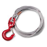 Steel wire rope incl. load hook