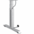 Sitz-/Stehtisch Move professional elektr. Höhenverstellbar BxTxH 200x220cm (mit Anbautisch) silber/lichtgrau