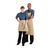 Chef Works Urban Austin Denim Bib Apron in Brown - 100% Cotton - 863(W)x762(L)mm