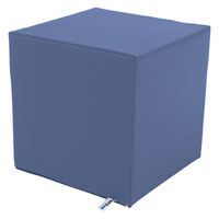 Lagerungswürfel Stufenlagerungswürfel Bandscheibenwürfel Sitzwürfel 40x40x40 cm, Taubenblau