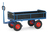 fetra® Handpritschenwagen, Ladefläche 1600 x 900 mm, 4 Bordwände 250/325 mm, Zugöse, Lufträder