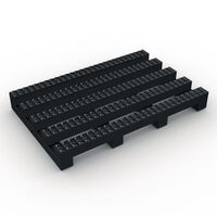 Vynagrip® heavy duty slip resistant PVC matting - Black, 10m x 910mm roll