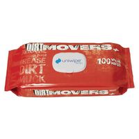 Uniwipe Midi-Wipe Dirt movers cleaning wipes - 100 pack