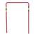 Optional handrail to fit mobile buttress 5-step steps powder coated finish