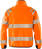 HighVis Jacke Kl.3, 4091 LPR Warnschutz-orange - Rückansicht