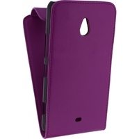 Xccess Flip Case Nokia Lumia 1320 Purple