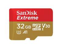 Sandisk Extreme 32GB microSDHC U3 V30 UHS-I Class 10