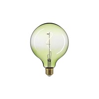LED ORIENTAL Globelampe GIZEH G125 GRÜN, 230V, Ø 12.5 / L 18cm, 230Vac, E27, 4W 2200K 230lm 330°, dimmbar, klar
