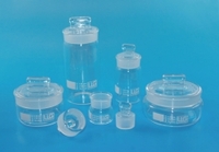 Naczynka wagowe szkło borokrzemowe 3.3 pokrywa ze szlifem NS LLG Pojemność nominalna 105 ml