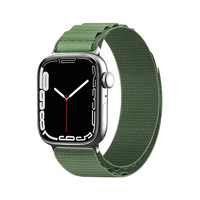 Pasek ze stalową sprzączką Alpine do Apple Watch 38 / 40 / 41 mm zielony