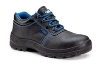Cipő Velence II O2 munkavédelmi kényelmes talpbéléssel fekete/kék 37