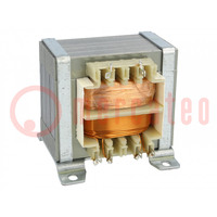 Transformer: mains; 40VA; 230VAC; 12V; 12V; 1.6A; 1.6A; screw type