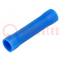 Tip: butt splice; insulated; copper; 1.5÷2.5mm2; Insulation: PVC