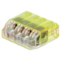 Connecteur rapide; QLX; pince à ressort; 1,5÷2,5mm2; 300V; 20A