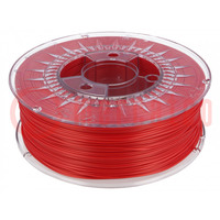 Filament: PLA; Ø: 1,75mm; hot red; 200÷235°C; 1kg