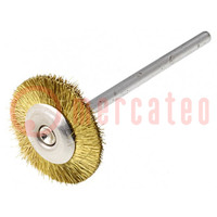 Brosse; 2,34mm; laiton