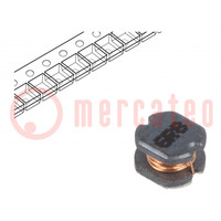 Inductor: wire; SMD; 6.8uH; 300mΩ; -40÷125°C; ±20%; 4x4.5x3.2mm; 1A