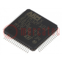 IC: ARM microcontroller; 72MHz; LQFP64; 2÷3.6VDC; 16bit timers: 4