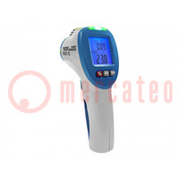 Thermomètre infrarouge; LCD; 3,5 chiffre; -50÷260°C; ±1%; ε: 0,95