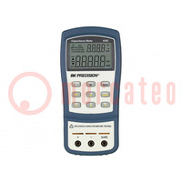 Capacity; LCD; 4,5 digit (11000); 5x/s; Accuracy: 0.5%; 230VAC