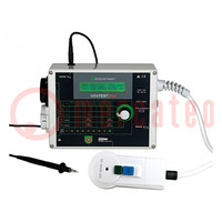 Meter: safety analyzer; LCD; Insulation R range: 0÷9.99MΩ; USB