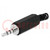 Plug; Jack 3,5mm; male; stereo special,with strain relief