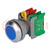 Switch: push-button; 30mm; Stabl.pos: 1; NC + NO; blue; IP65; XB30