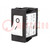 Circuit breaker; Urated: 240VAC; 60VDC; 16A; DPST; Poles: 2; SNAP-IN