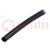 Insulating tube; PVC; black; -20÷125°C; Øint: 5mm; L: 500m; UL94V-0