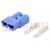 Plug; wire-wire; SB® 120; hermaphrodite; PIN: 2; for cable; crimped
