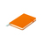 Modena A6 Bold Linen Notebook Mandarin Breeze Pack of 10
