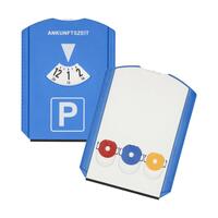 Artikelbild Parking disk "Euro" with chip, blue/white