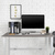 Schreibtisch / Computertisch WORKSPACE LIGHT I 120 x 60 cm grau / weiß hjh OFFICE