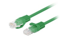 Patchcord kat.6 UTP 0.25M 10-pack fluke passed zielony