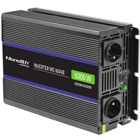 Przetwornica napięcia Monolith 6000 MS Wave | 12V na 230V | 3000/6000W | USB