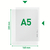Sichthülle Premium, DIN A5, 30% recyceltes PP, genarbt, dokumentenecht, farblos