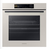 Samsung BESPOKE Dual Cook Steam™ Einbaubackofen, 76 ℓ, A+*, Pyrolyse, Satin Beige, Serie 6