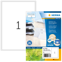 HERMA 10736 printeretiket Wit Zelfklevend printerlabel