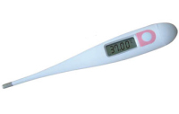 Akod Pharma 25608 termometro digitale per corpo Rosa, Bianco