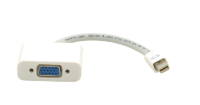 Kramer Electronics Mini DisplayPort (M) to 15−pin HD (F) 0,15 m VGA (D-Sub) Bianco