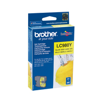 Brother LC-980Y cartuccia d'inchiostro 1 pz Originale Giallo