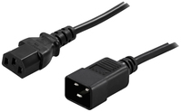 PowerWalker 91010041 power cable Black 1.8 m C13 coupler C20 coupler