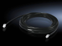 Rittal DK 7030.090 hálózati kábel Fekete 0,5 M