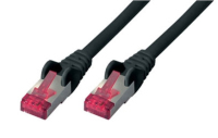 shiverpeaks RJ45/RJ45 Cat6a 10m netwerkkabel Zwart S/FTP (S-STP)