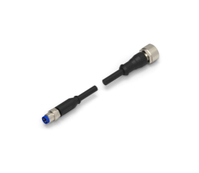 TE Connectivity 1-2273109-4 sensor- en actuatorkabel 1,5 m M12 M8 Zwart